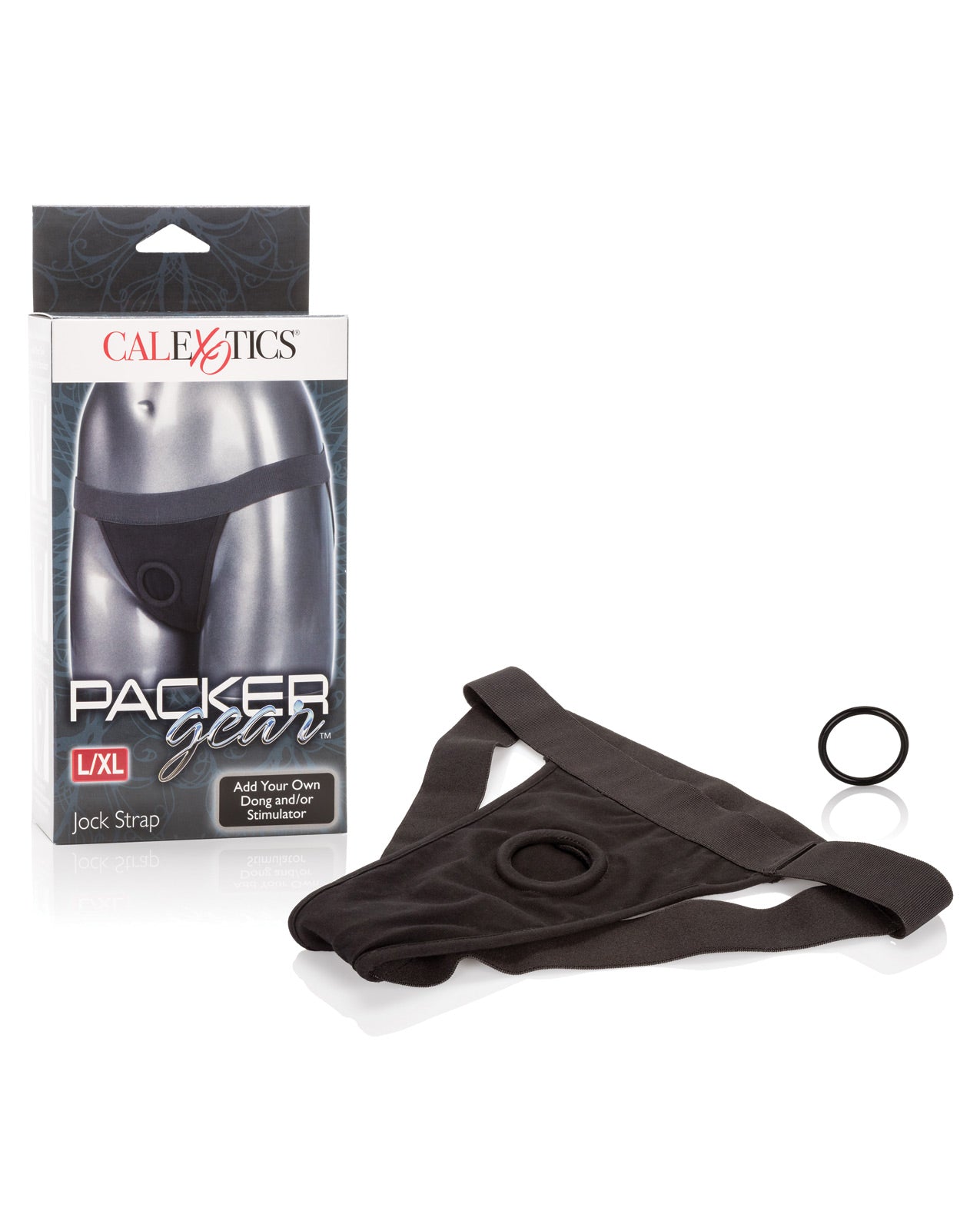 Packer Gear Jock Strap L/XL - Black by Apparel