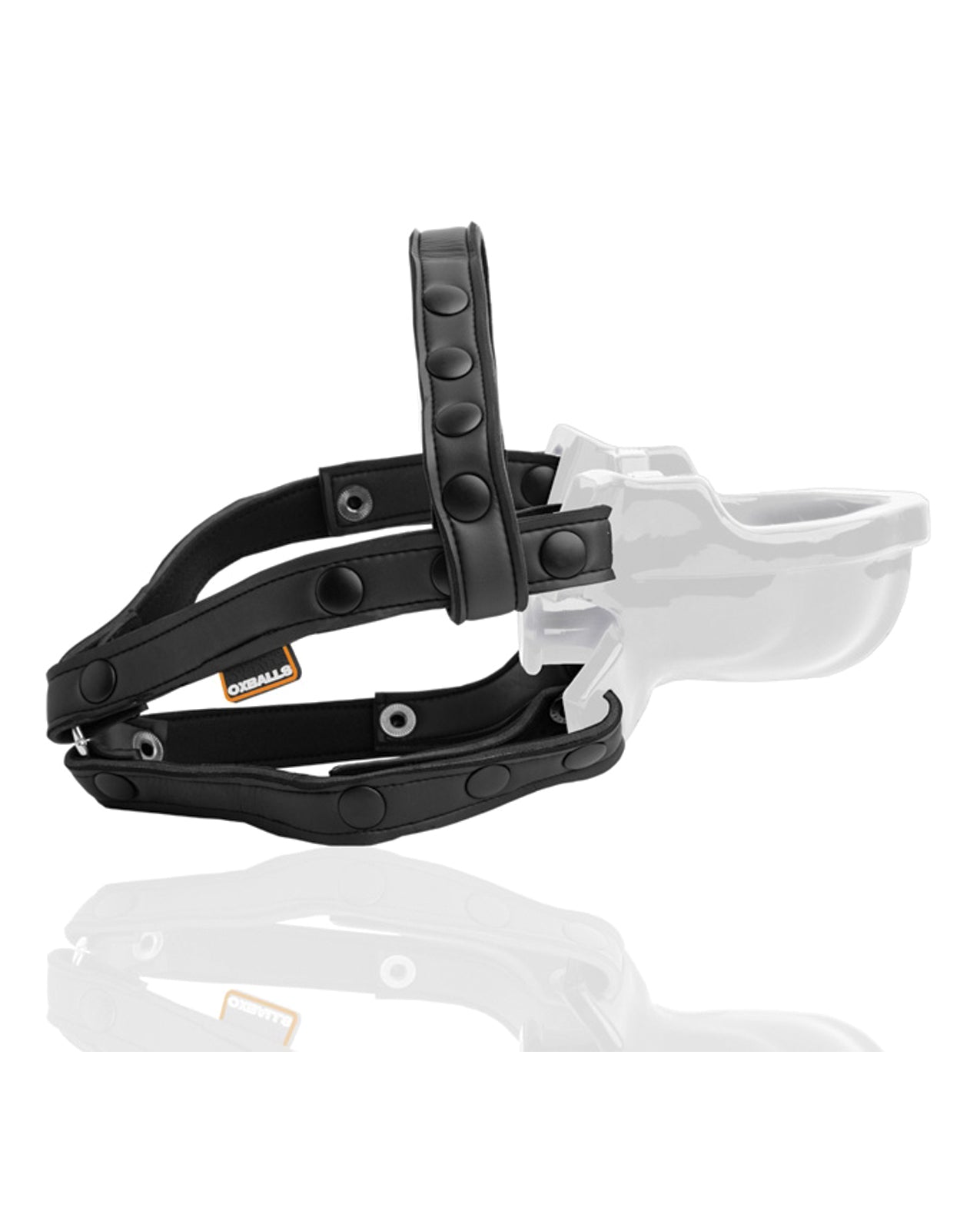 Oxballs Watersport Strap on Gag - White by Bondage & Fetish Toys