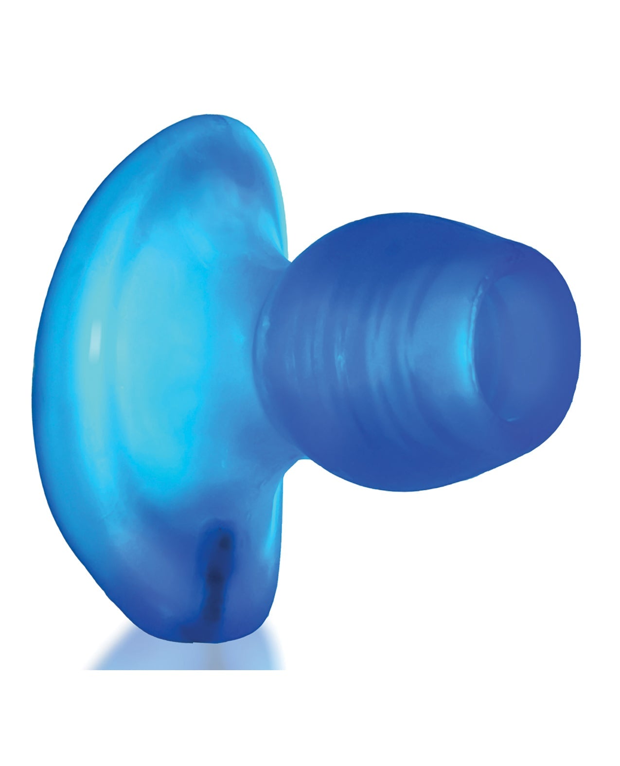 Oxballs Glowhole 2 Hollow Buttplug w/LED Insert Large - Blue Morph by Anal Toys & Stimulators