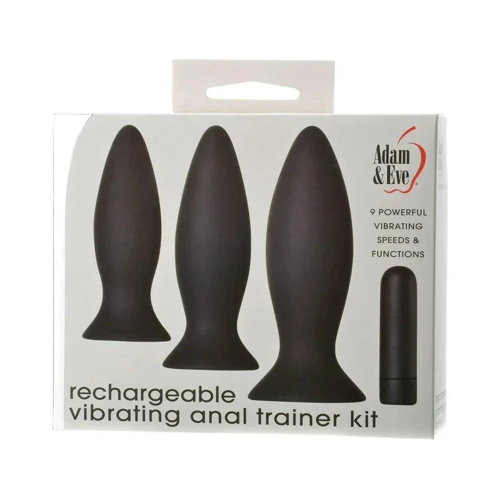Adam & Eve Rechargeable Vibrating Anal Plug Trainer Kit by Anal Toys & Stimulators