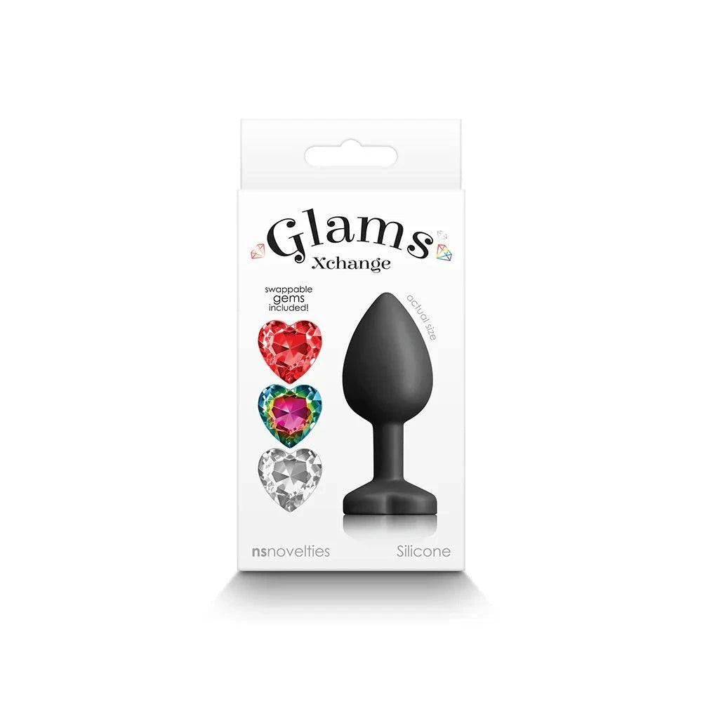Glams Xchange Heart Anal Plug Small by Anal Toys & Stimulators