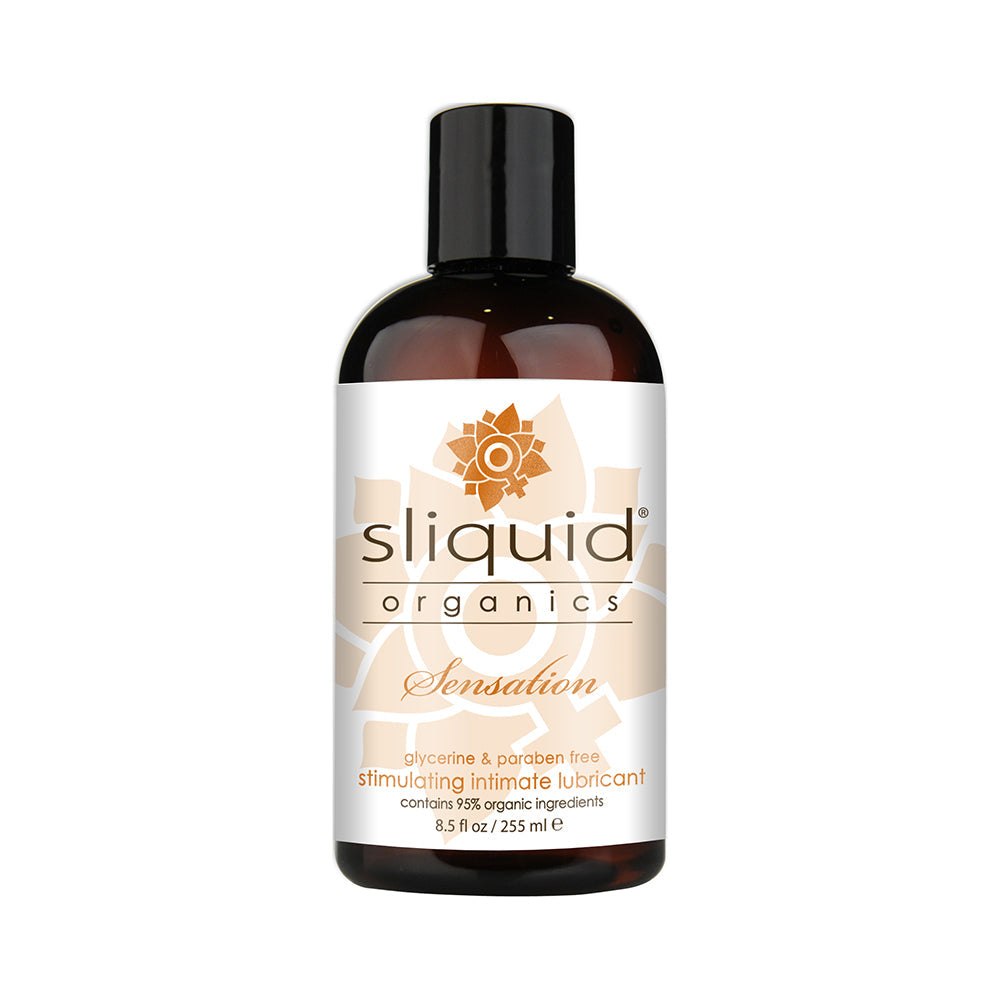 Sliquid Organics Sensation Warming Lubricant 8.5oz by Lubricants, Creams & Glides