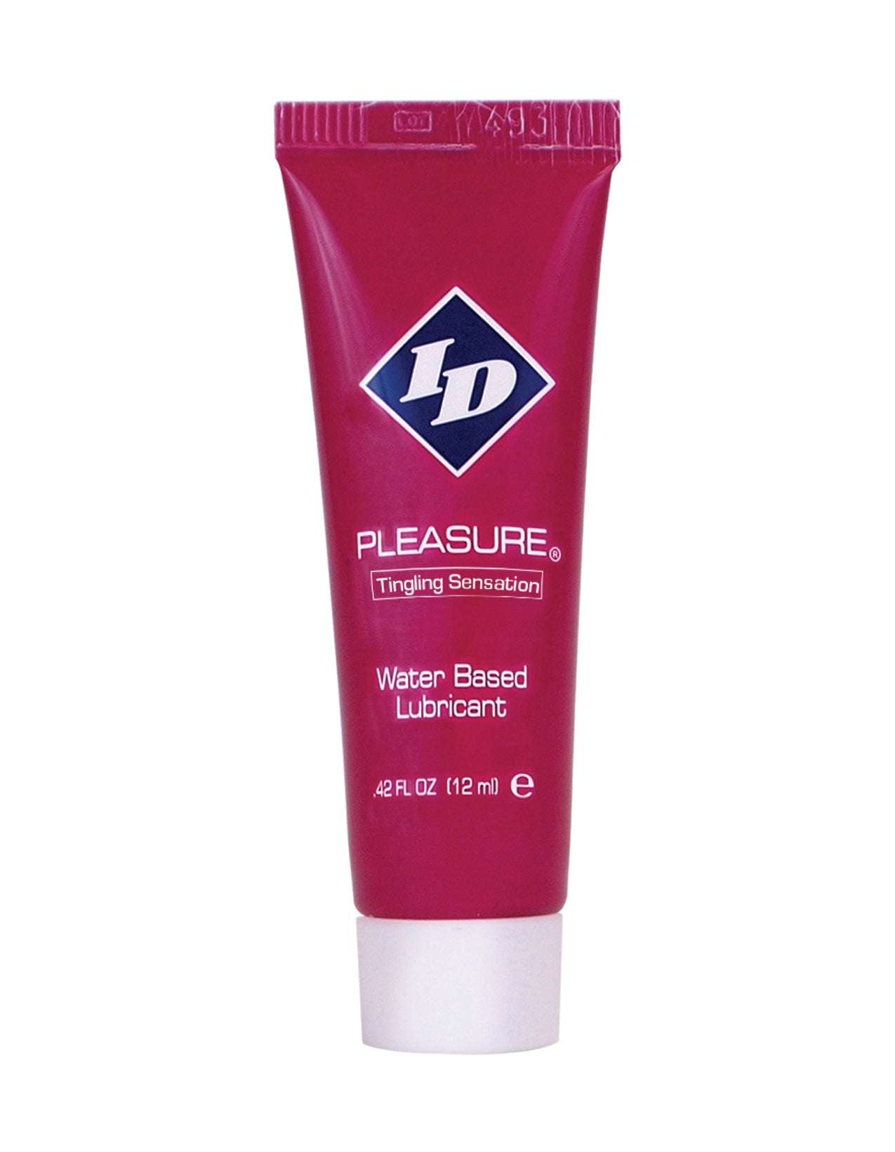 ID Pleasure Waterbased tingling lubricant 12ml tube for enhanced stimulation and sensation
