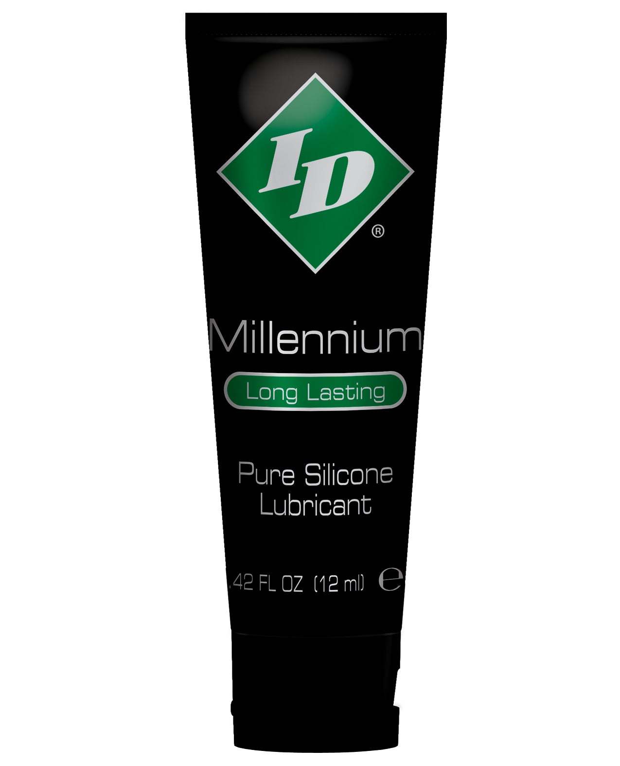 12 ml tube of ID Millennium Silicone Lubricant with long-lasting pure silicone formula