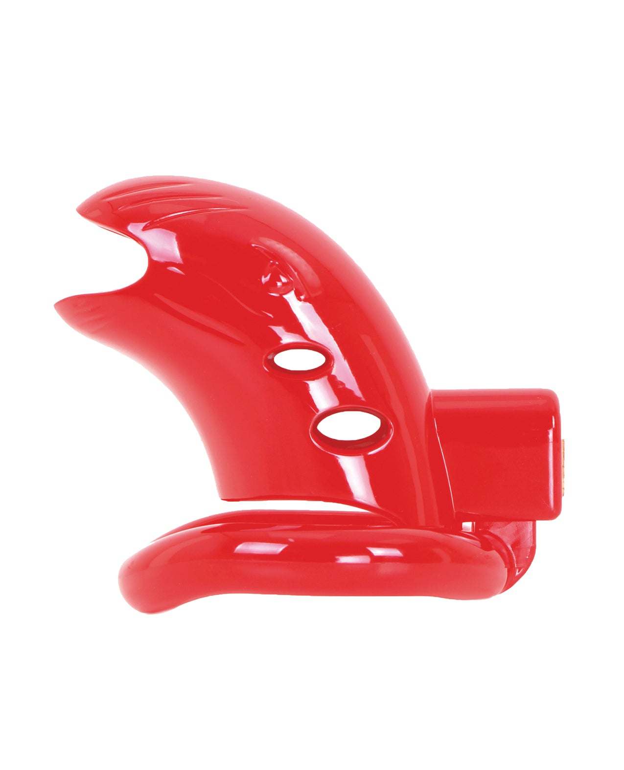 MALESATION Chastity Cage - Red by Bondage & Fetish Toys