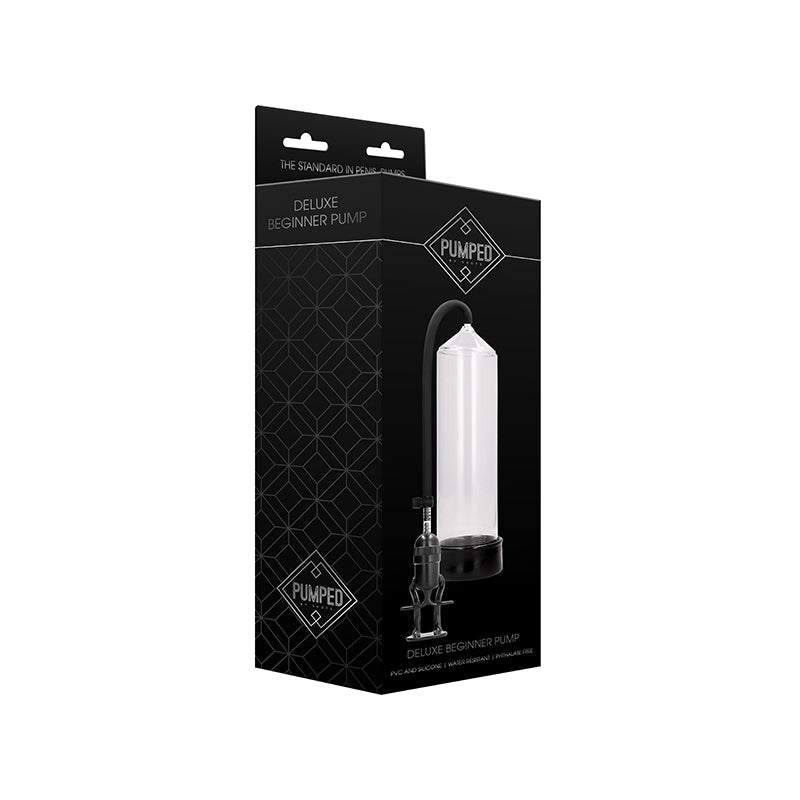 Pumped Deluxe Beginner Penis Pump Clear by Cock & Balls