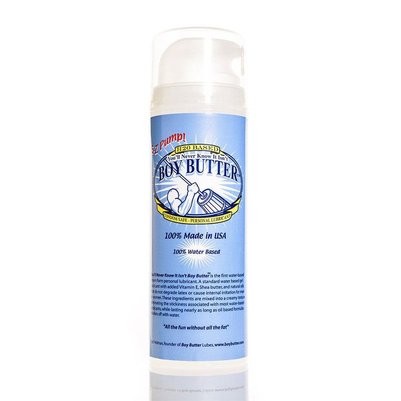 Boy Butter H2O 5oz Pump by Lubricants, Creams & Glides