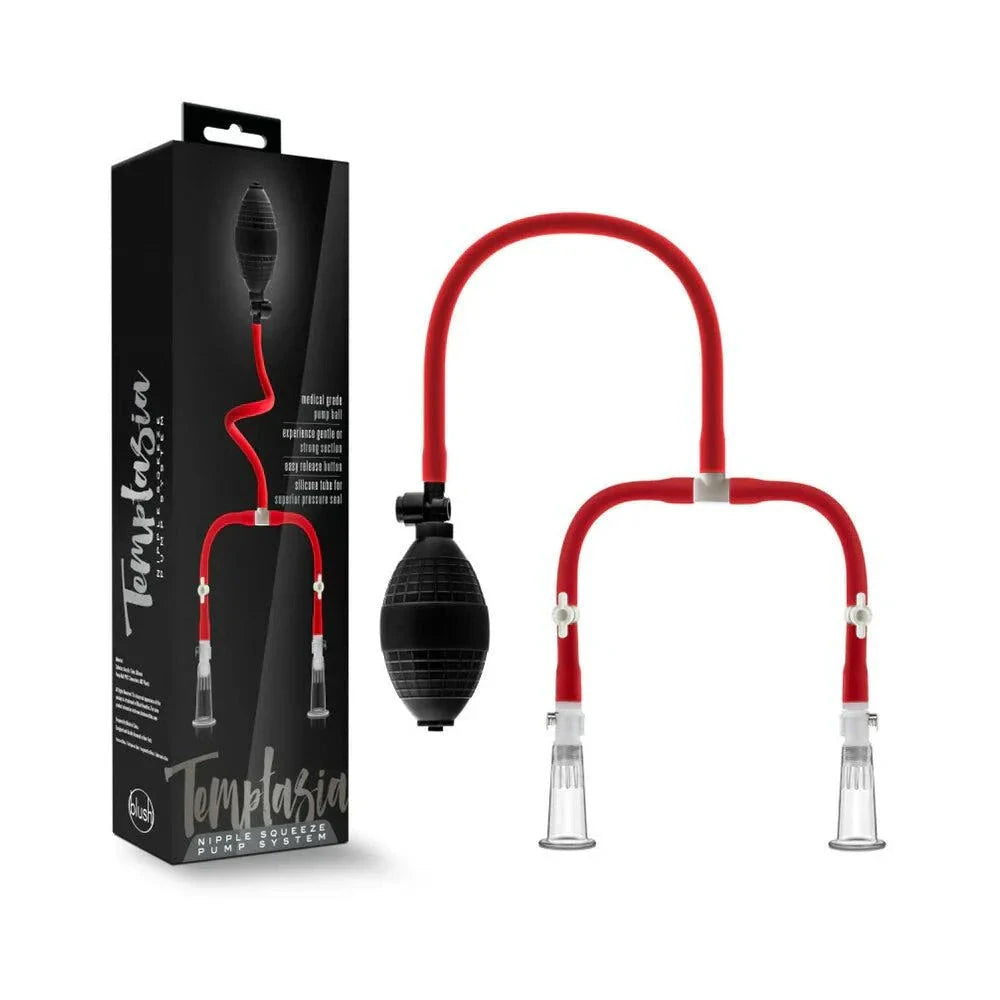 Temptasia Nipple Squeeze Pump System by Cock & Balls