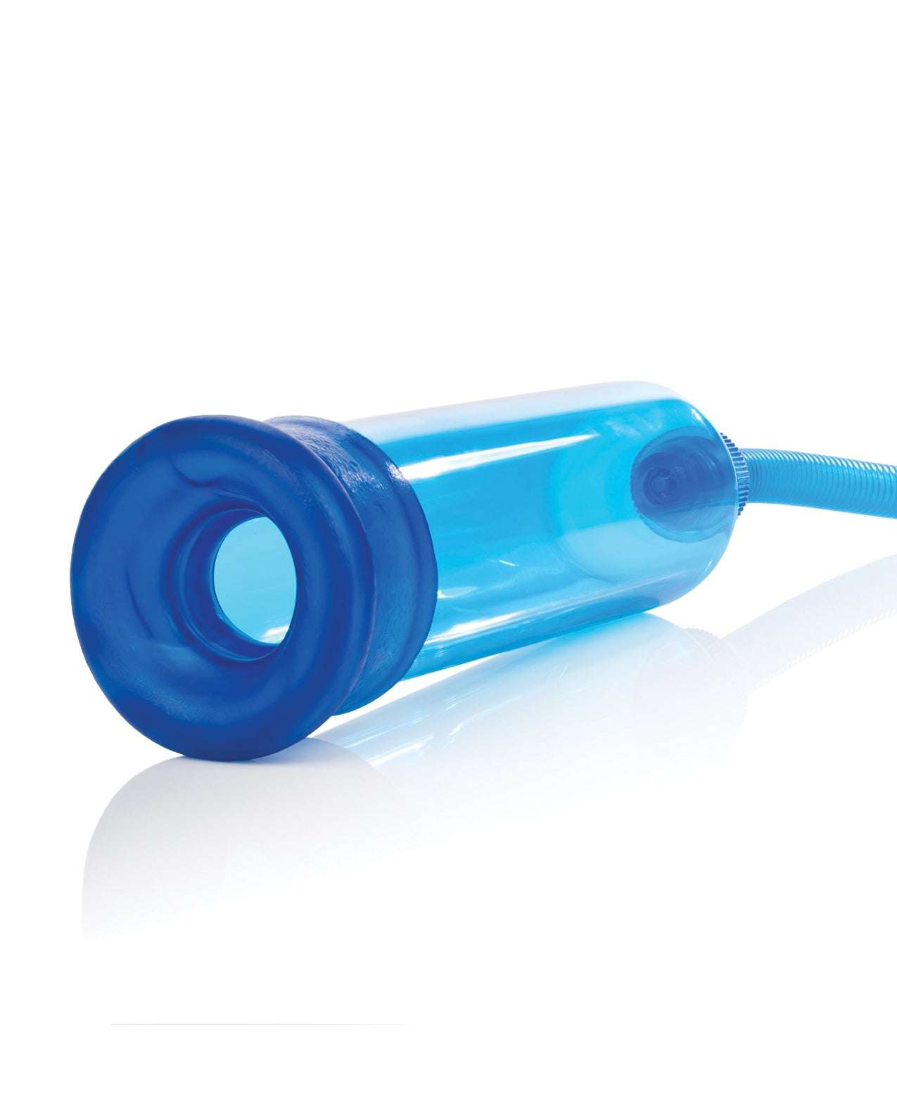 Head Coach Penis Pump with soft Jelly sleeve and flexible hose for comfort and performance enhancement