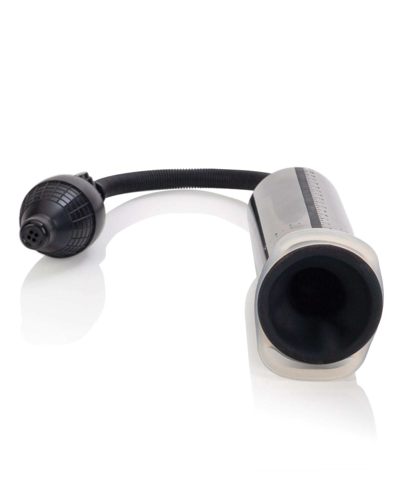 Precision Pump with clear measurement cylinder and manual air pump enhancer