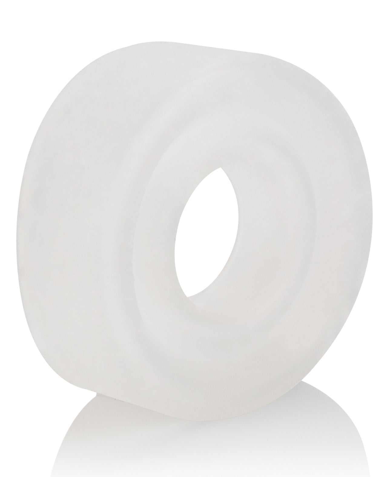 Clear heavy-duty Advanced Silicone Pump Sleeve designed for durability and comfortable fit up to 3 inches.