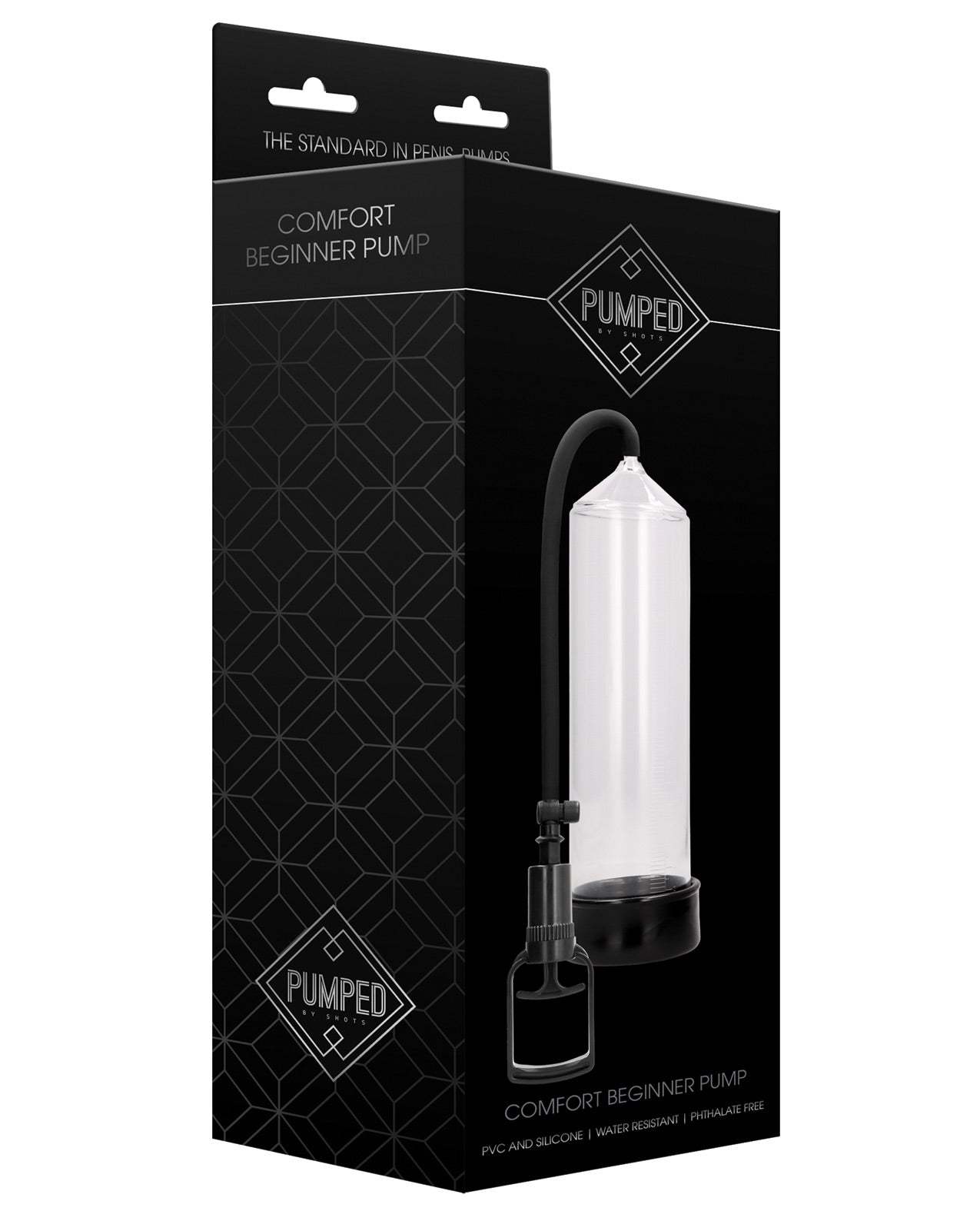Shots Pumped Comfort Beginner Pump - Transparent by Cock & Balls