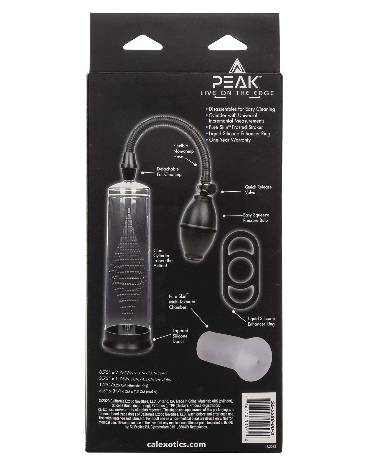 Peak Pump Edging Kit by Cock & Balls