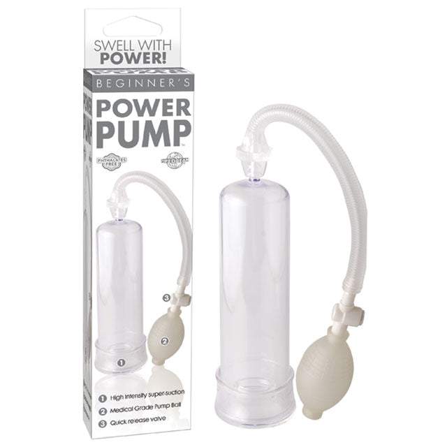 Pipedream Beginner's Power Pump Clear by Cock & Balls