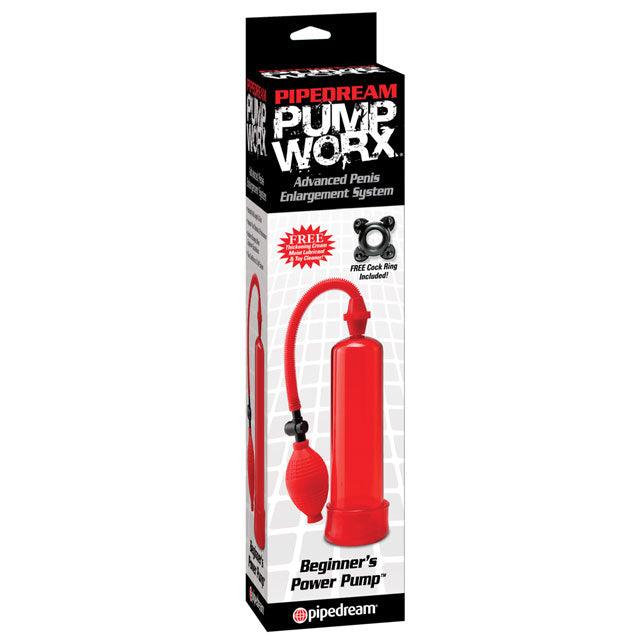 Pump Worx Beginner's Power Pump Red by Cock & Balls