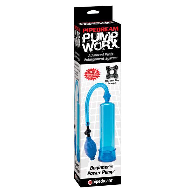 Pump Worx Beginner's Power Pump Blue by Cock & Balls