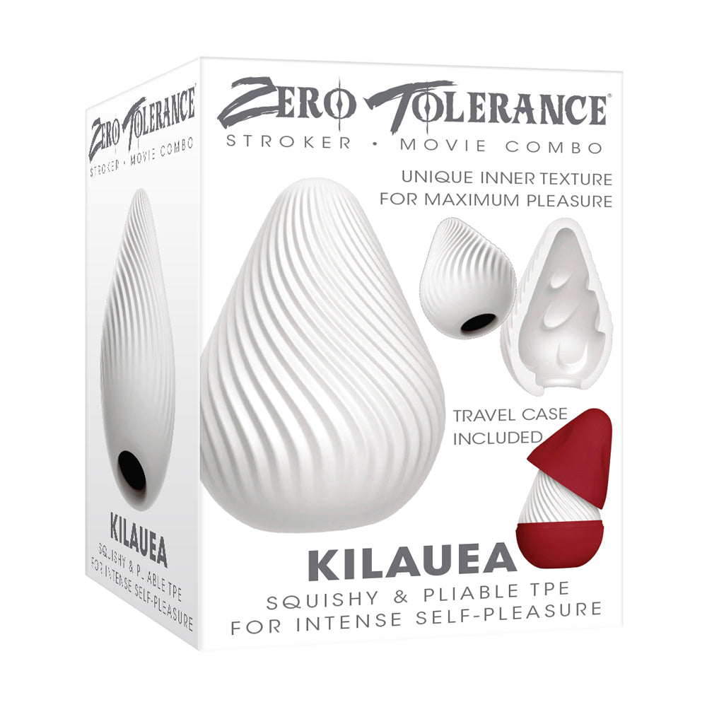 Zero Tolerance Kilauea Stroker With Movie Download White by Masturbators and Strokers