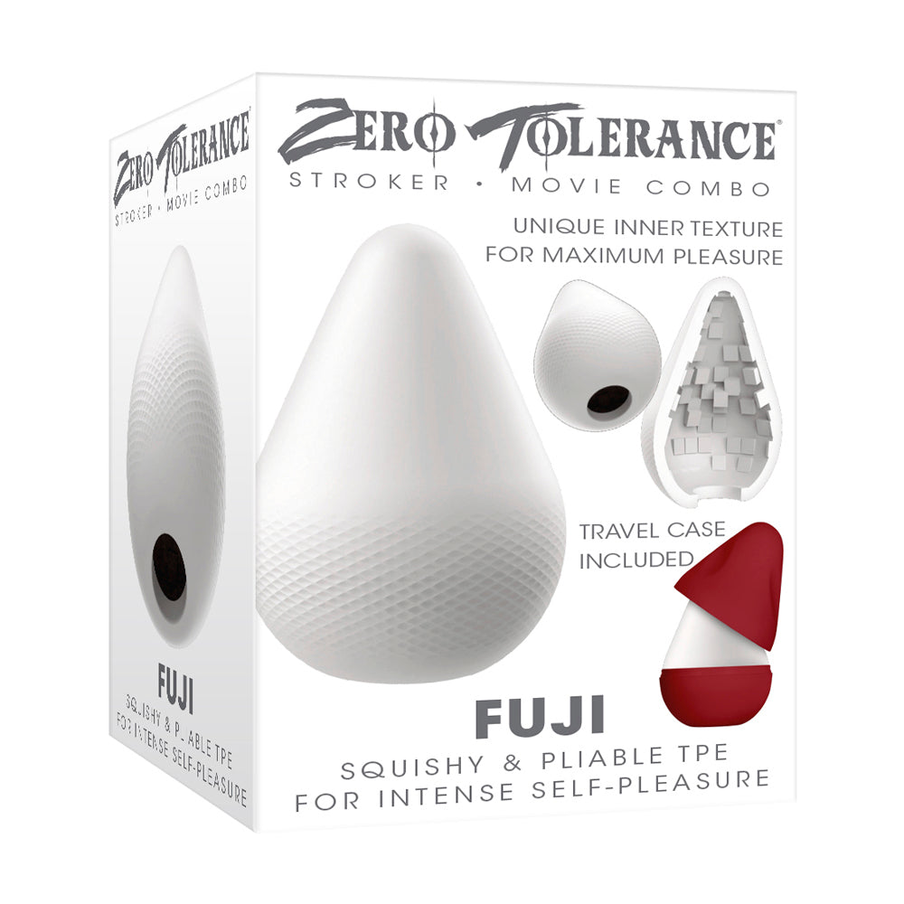 Zero Tolerance Fuji Stroker With Movie Download White by Masturbators and Strokers