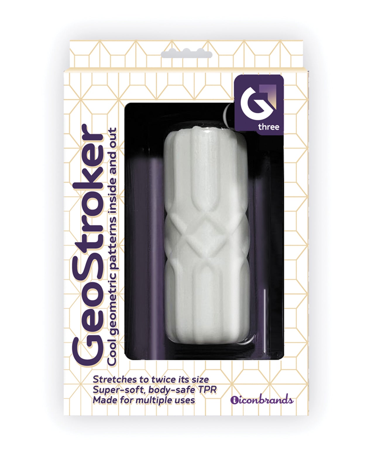 Geostroker 3 Stroker - White by Masturbators and Strokers