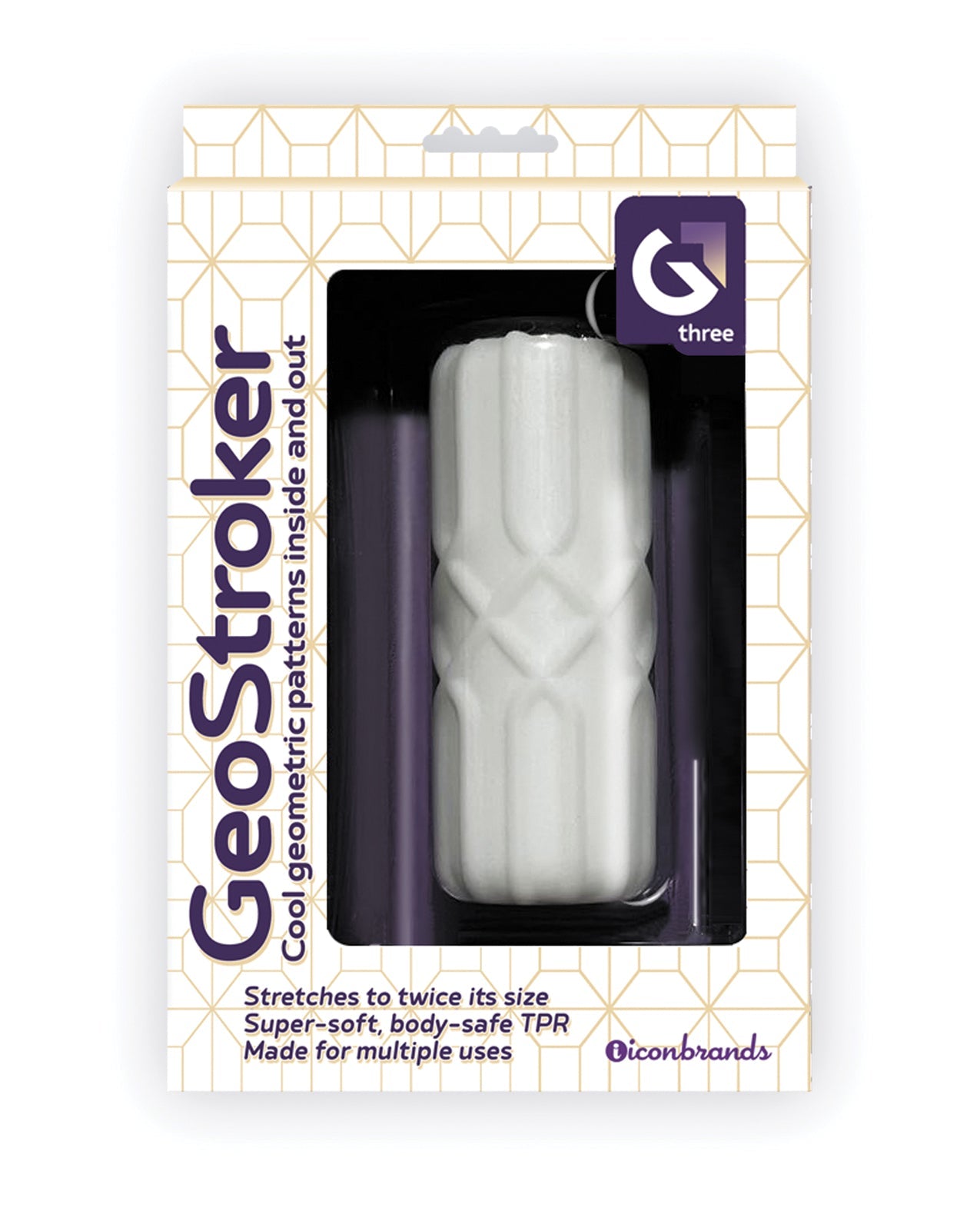 Geostroker 3 Stroker - White by Masturbators and Strokers
