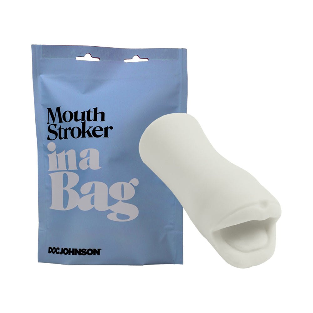 Doc Johnson Mouth Stroker In A Bag Frost by Masturbators and Strokers