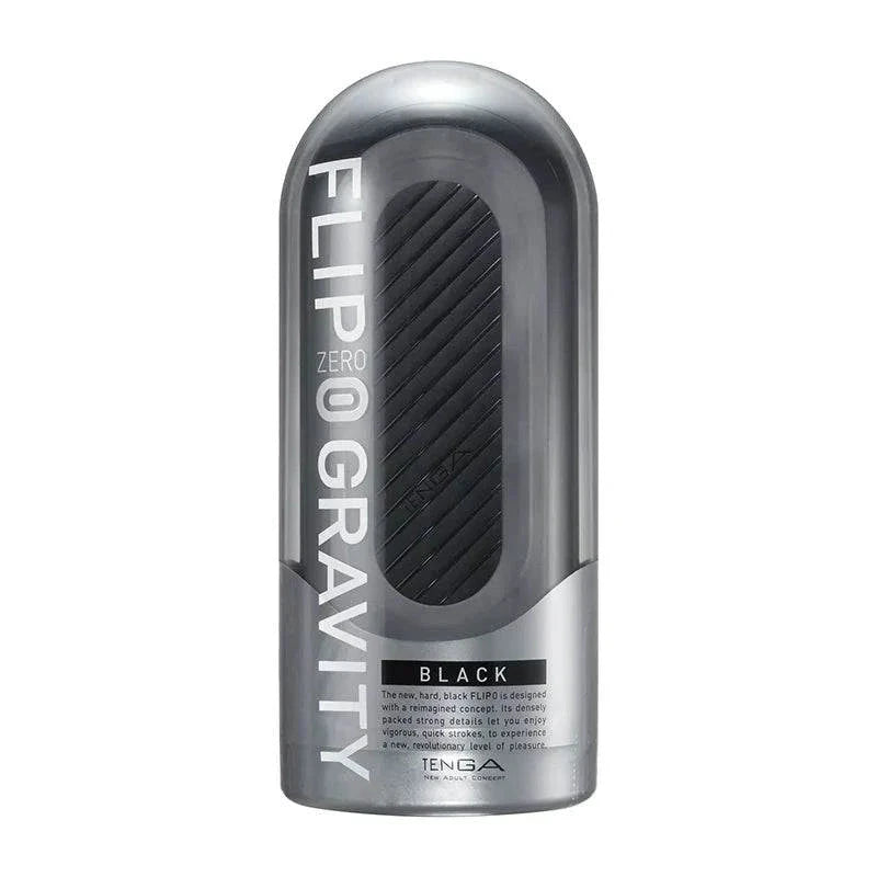 Tenga Flip Zero Gravity Stroker Black by Masturbators and Strokers