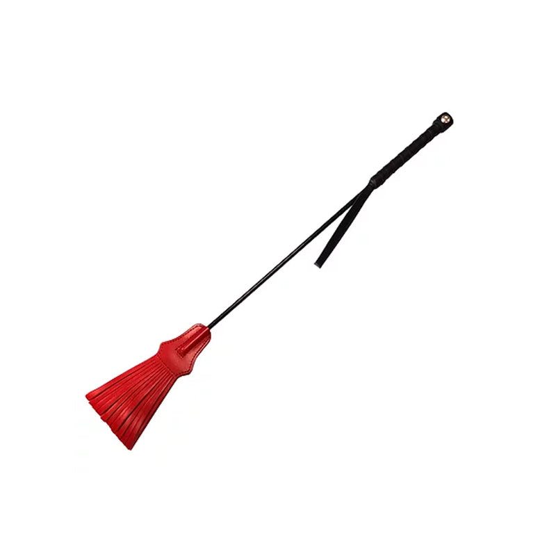 Rouge Tasseled Riding Crop Red by Bondage & Fetish Toys