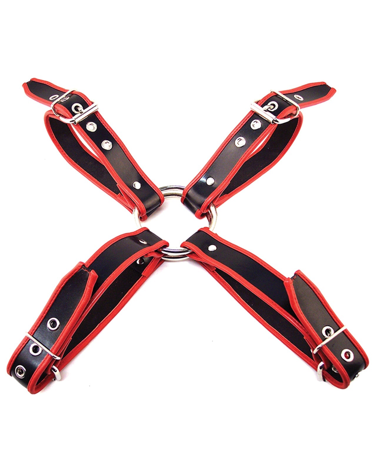 Rouge Chest Harness Large - Black/Red by Apparel
