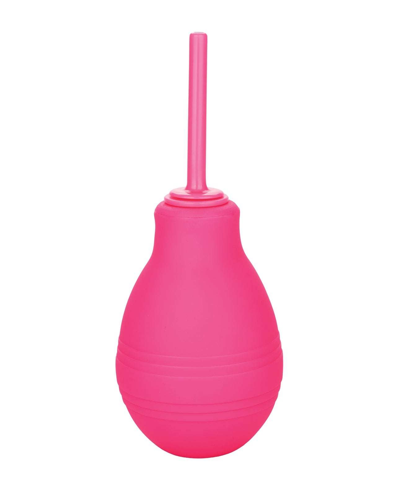 Cheeky One Way Flow Douche pink anal hygiene bulb with one-way valve and slender nozzle