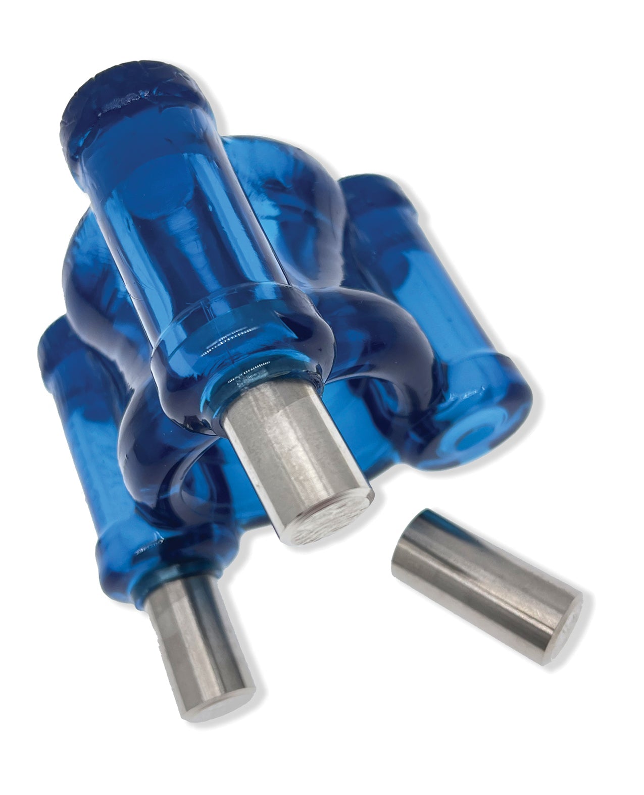 Oxballs Heavy Squeeze Ballstretcher - Space Blue by Cock & Balls