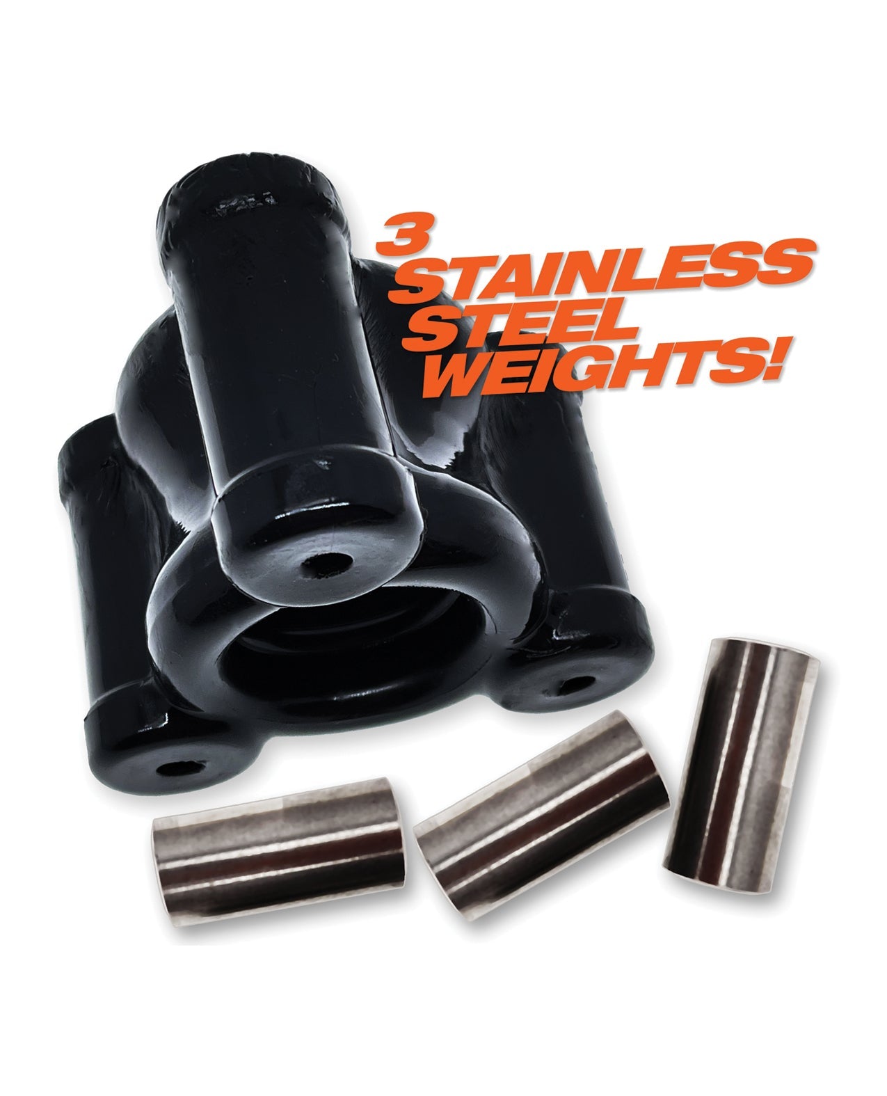 Oxballs Heavy Squeeze Ballstretcher - Black by Cock & Balls