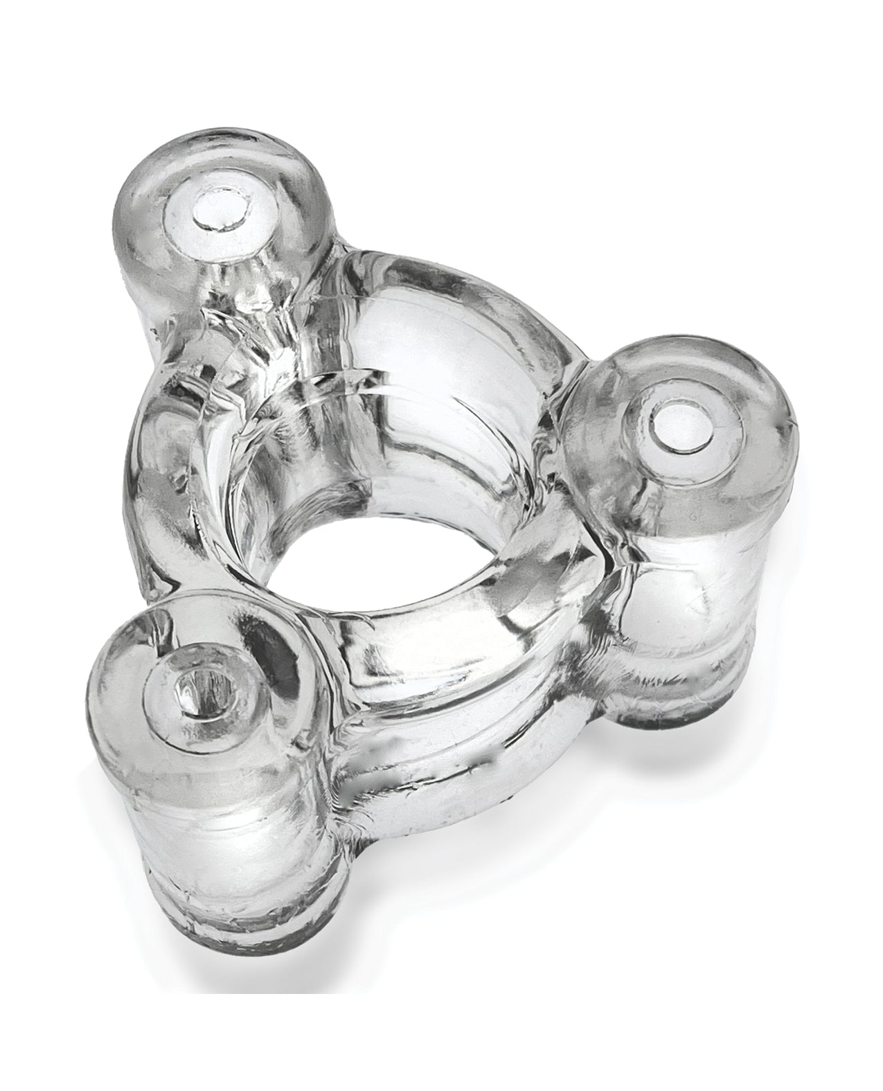 Oxballs Heavy Squeeze Ballstretcher - Clear by Cock & Balls