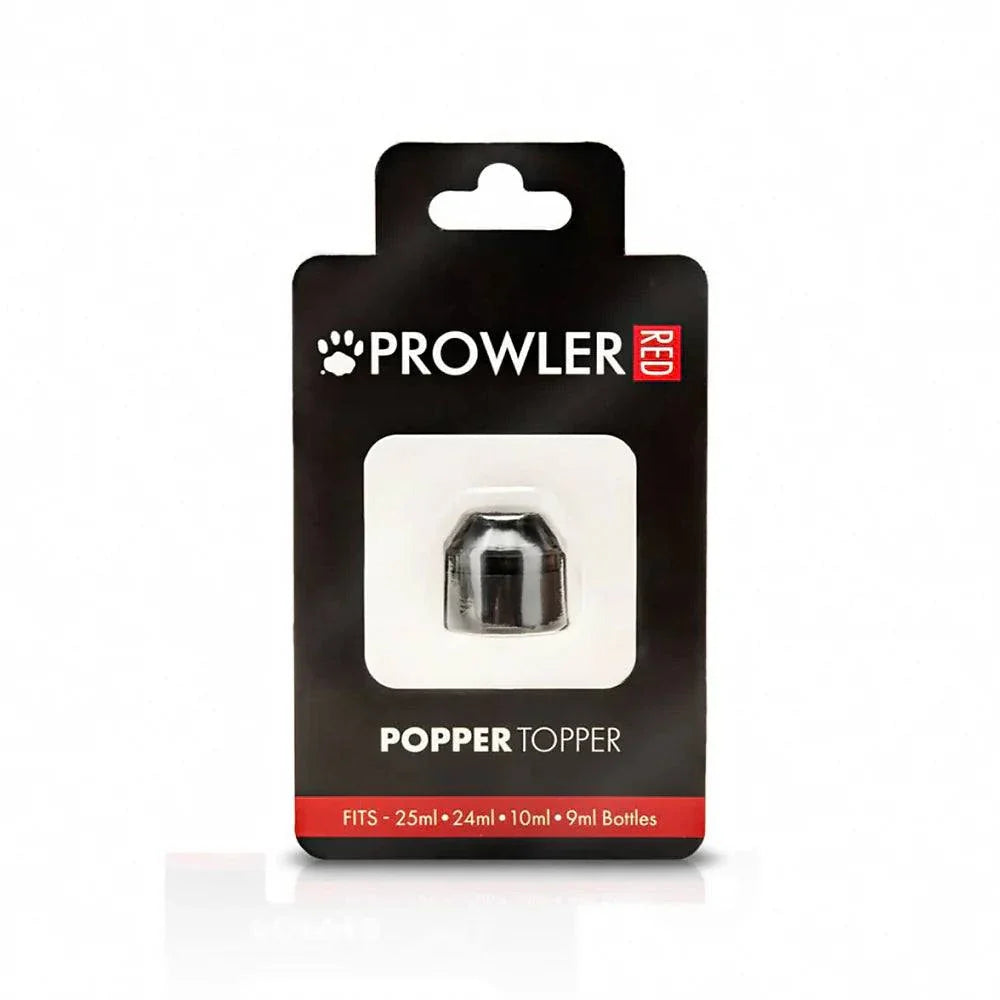 Prowler RED Topper metal popper topper packaging for 25ml to 9ml bottles