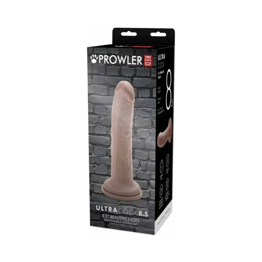 Prowler RED Ultra Cock 8.5 in. Realistic Dildo Caramel by Anal Toys & Stimulators