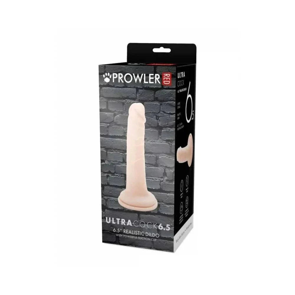 Prowler RED Ultra Cock 6.5 in. Realistic Dildo Vanilla by Anal Toys & Stimulators