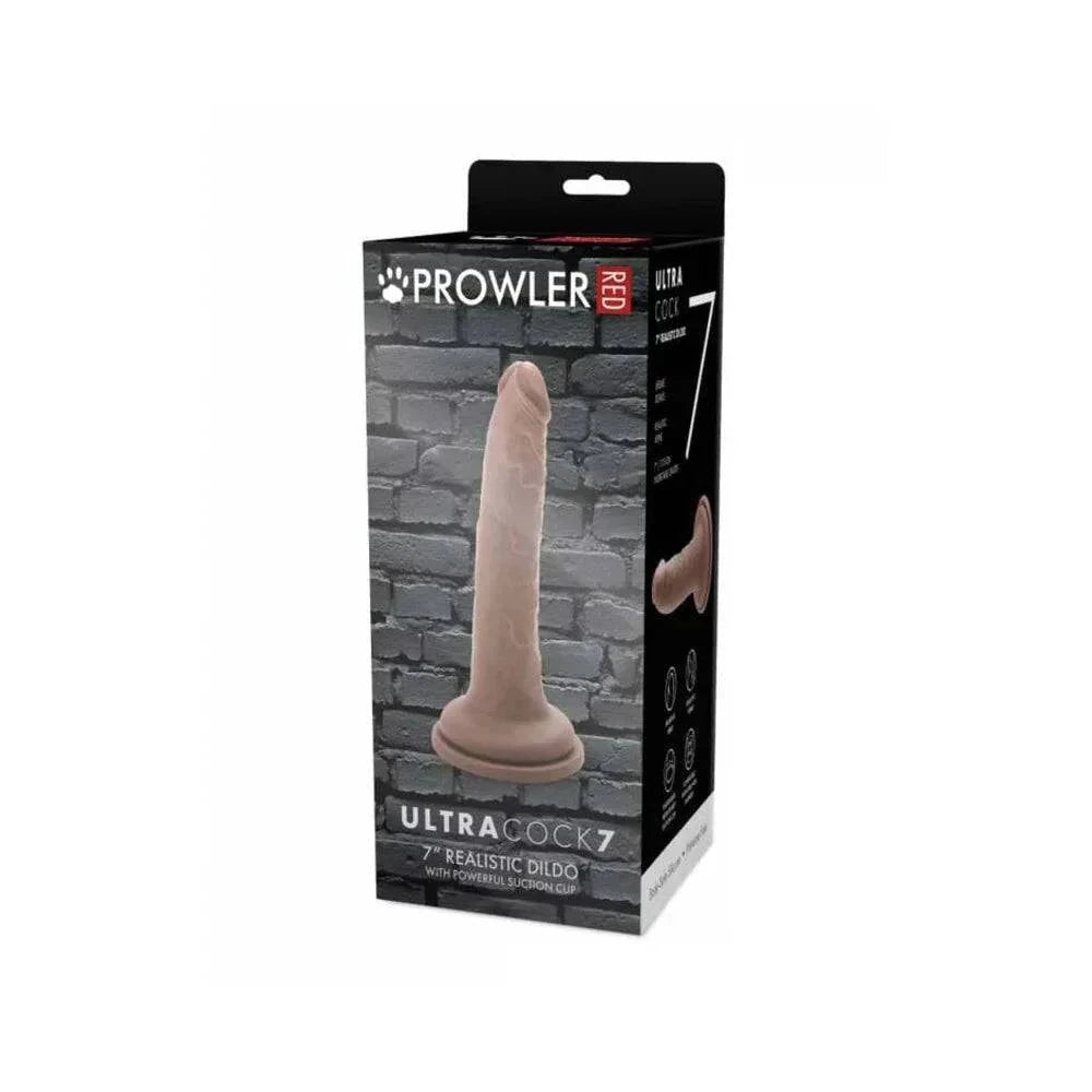 Prowler RED Ultra Cock 7 in. Realistic Dildo Caramel by Anal Toys & Stimulators