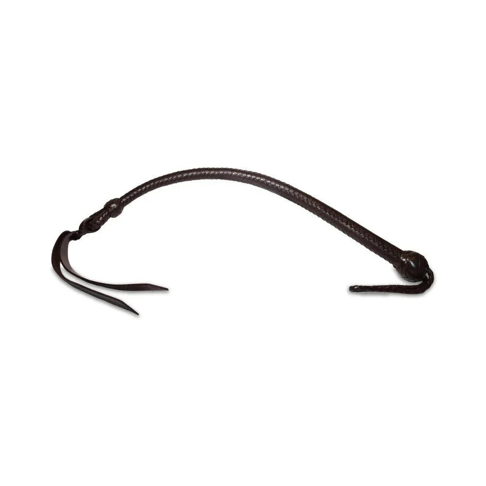 Prowler RED Leather Whip Brown by Bondage & Fetish Toys