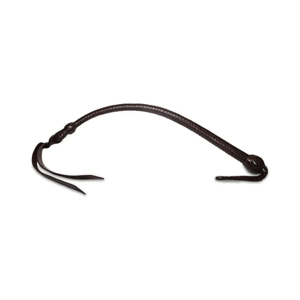 Prowler RED Leather Whip Brown by Bondage & Fetish Toys