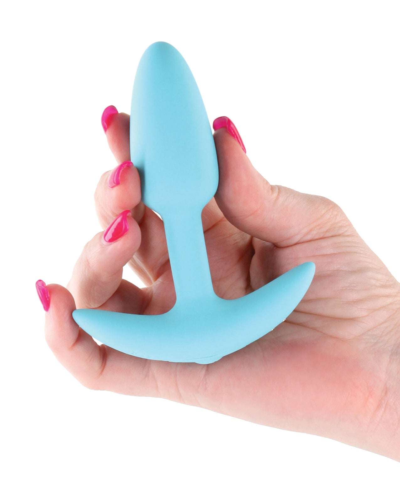 Techno Trance App Controlled Vibrating Anal Plug w/Remote - Blue by Anal Toys & Stimulators