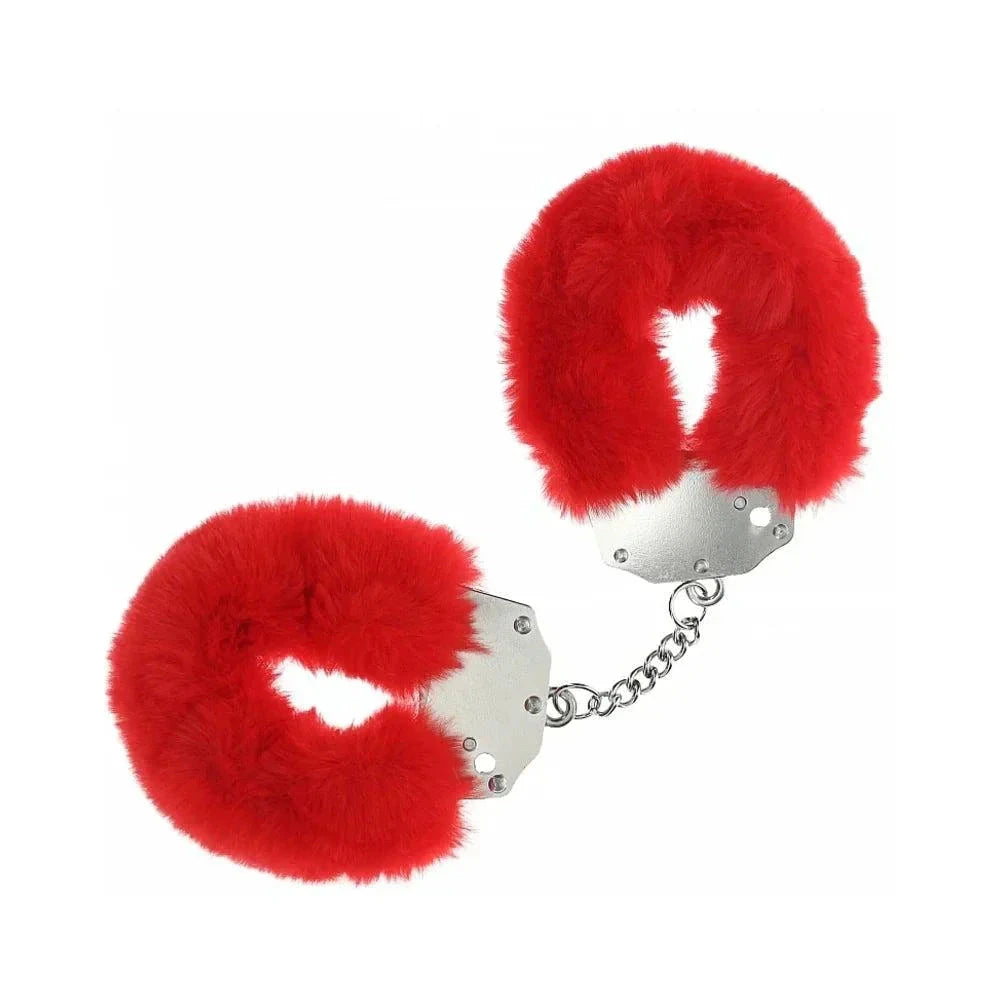 Ouch! Heavy-Duty Fluffy Handcuffs – Soft, Durable, and Stylish Restraints for Play by Bondage & Fetish Toys
