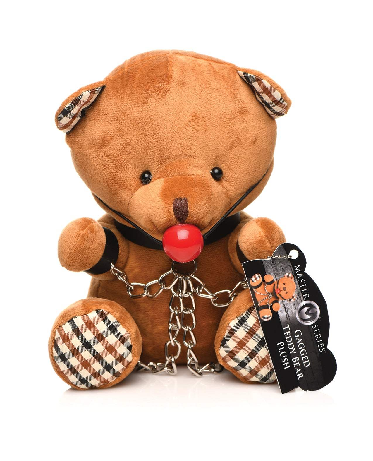 Master Series Gagged Teddy Bear Plush by Games, Novelties, & Party Supplies