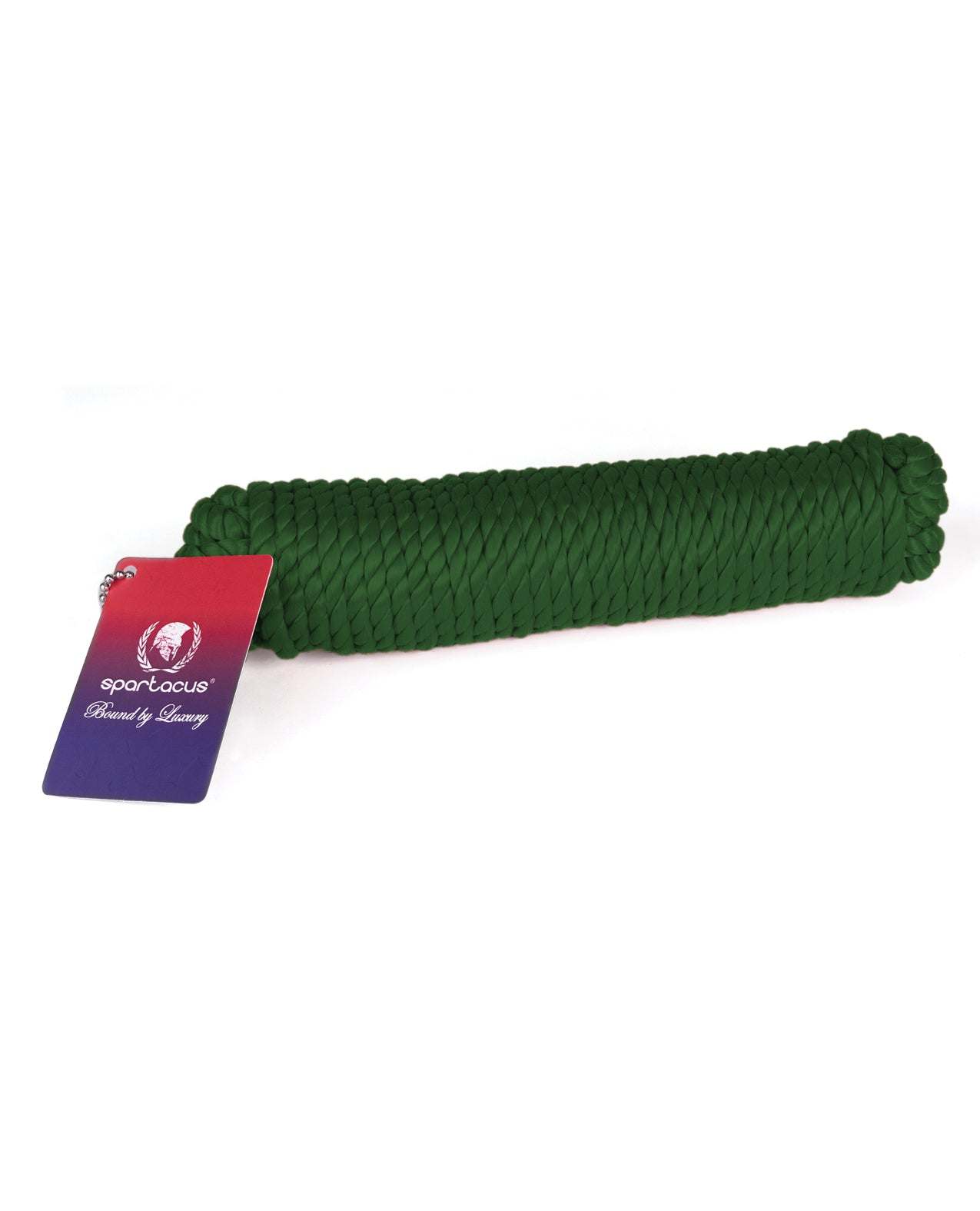 Spartacus Nylon Rope 10mm green durable flexible nylon rope for bondage and play, 10 meters long