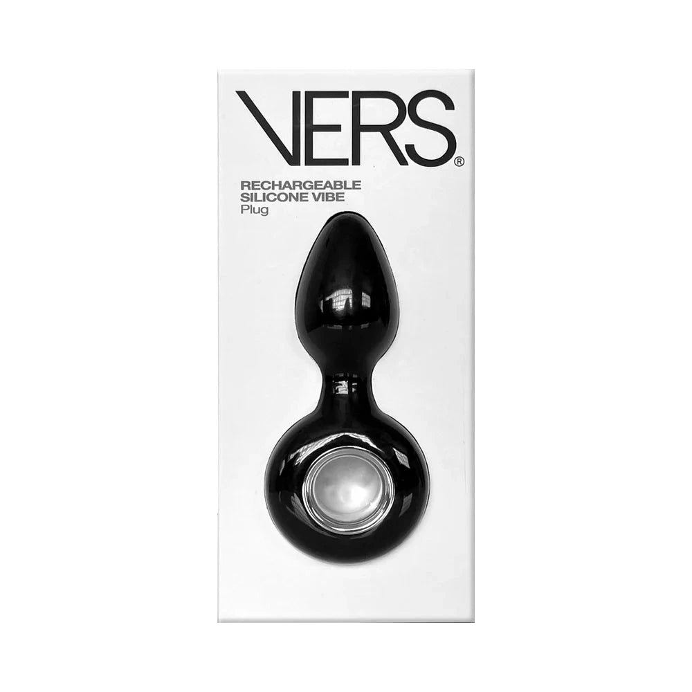 VERS Rechargeable Silicone Plug Vibe by Anal Toys & Stimulators
