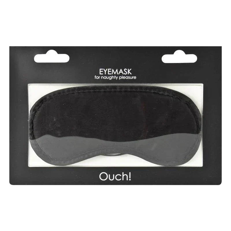 Ouch! Eye mask Blindfold Black by Bondage & Fetish Toys