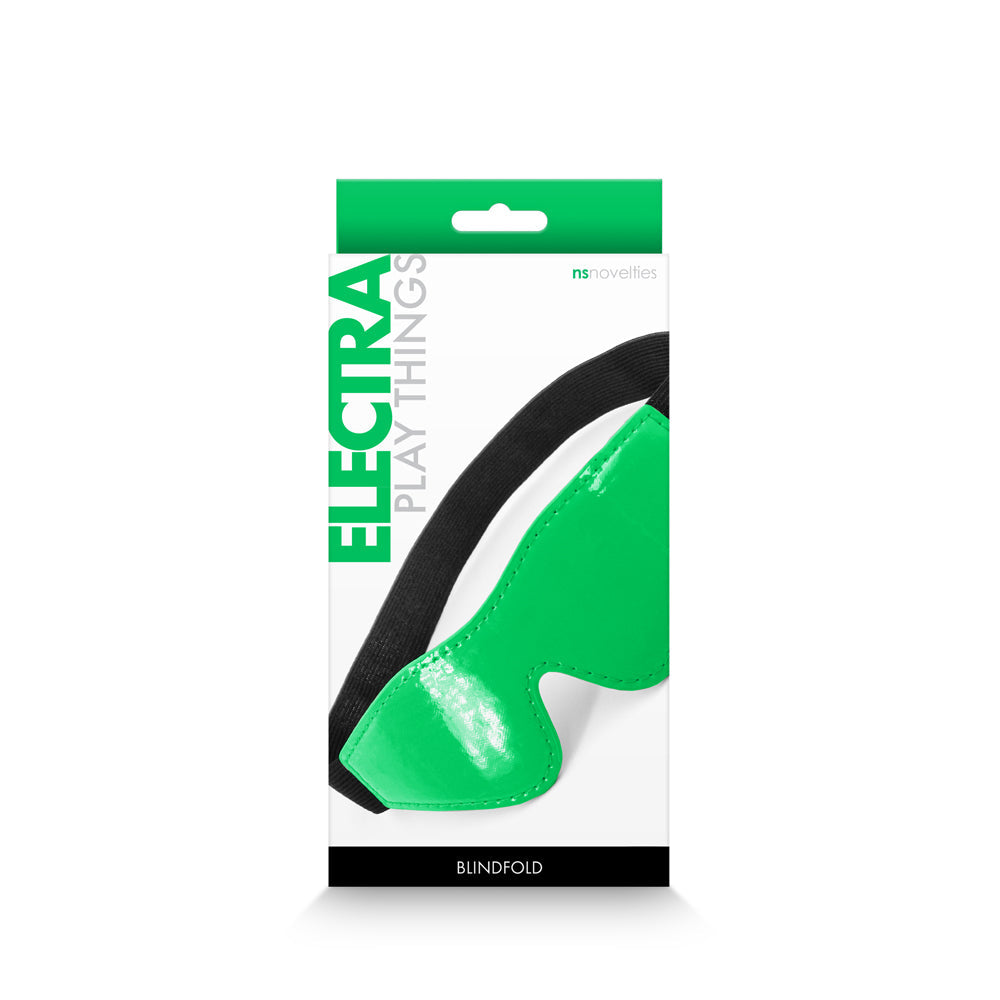 Electra Blindfold Green by Bondage & Fetish Toys
