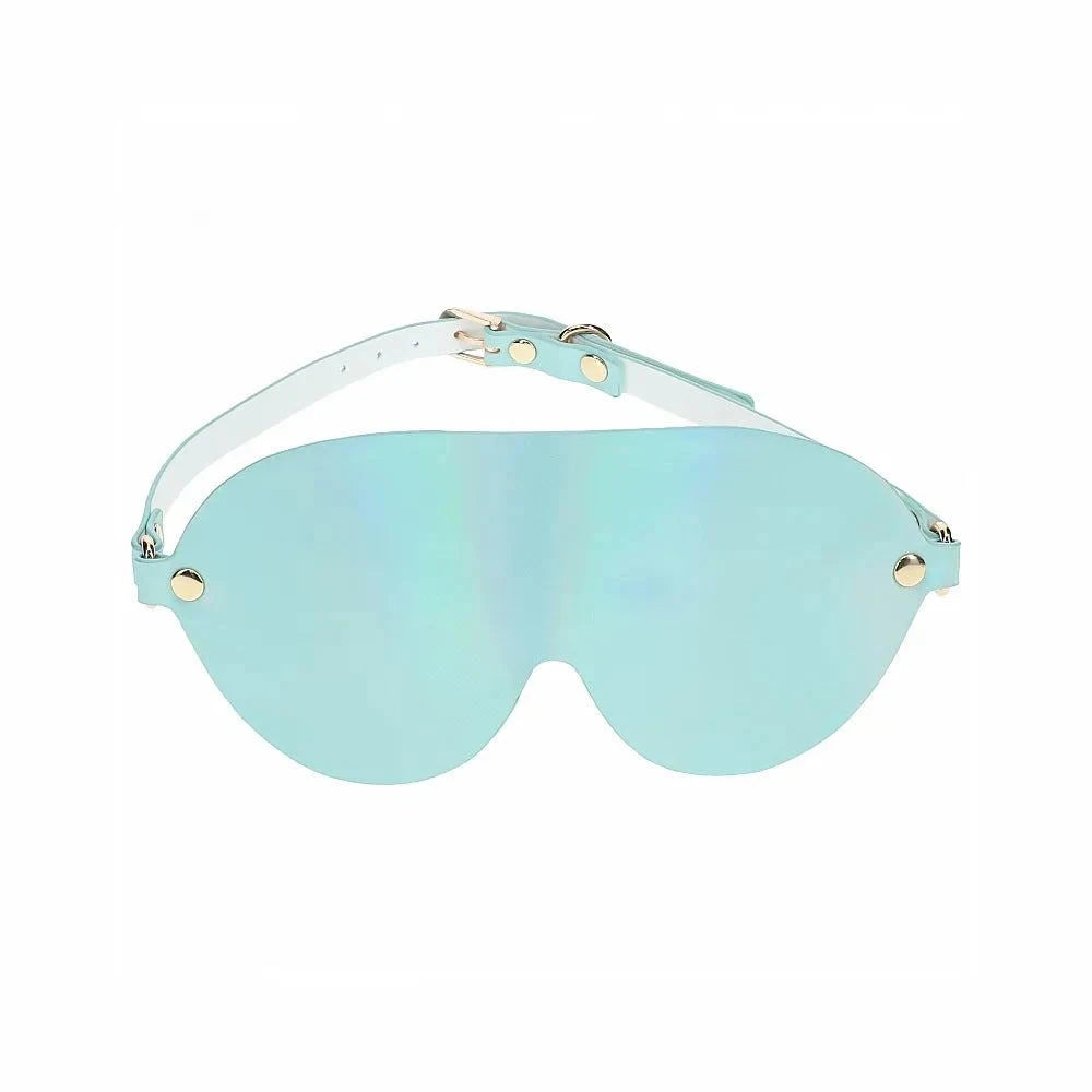 Ouch! International Paris Collection Blindfold Blue by Bondage & Fetish Toys