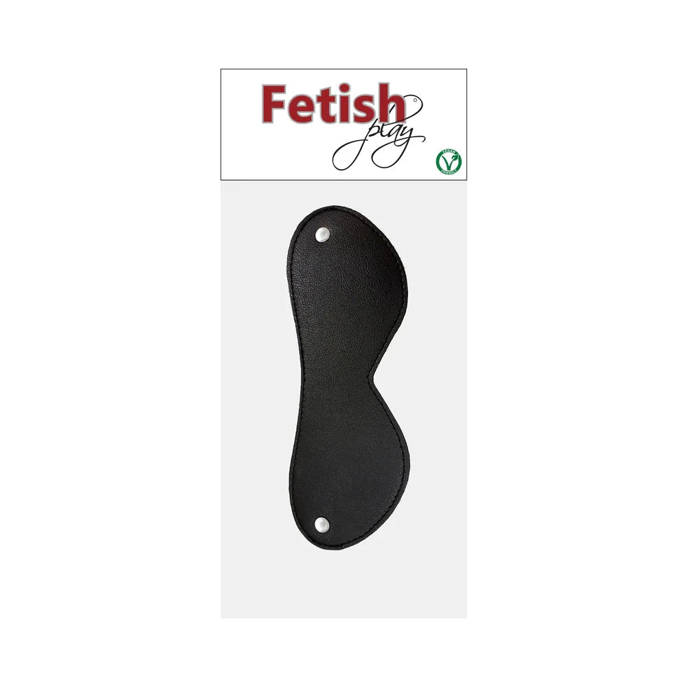 Rouge Fetish Play Vegan Blindfold Black by Bondage & Fetish Toys