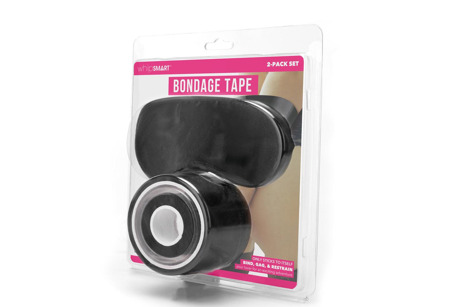 Whipsmart 100ft Bondage Tape Black by Bondage & Fetish Toys