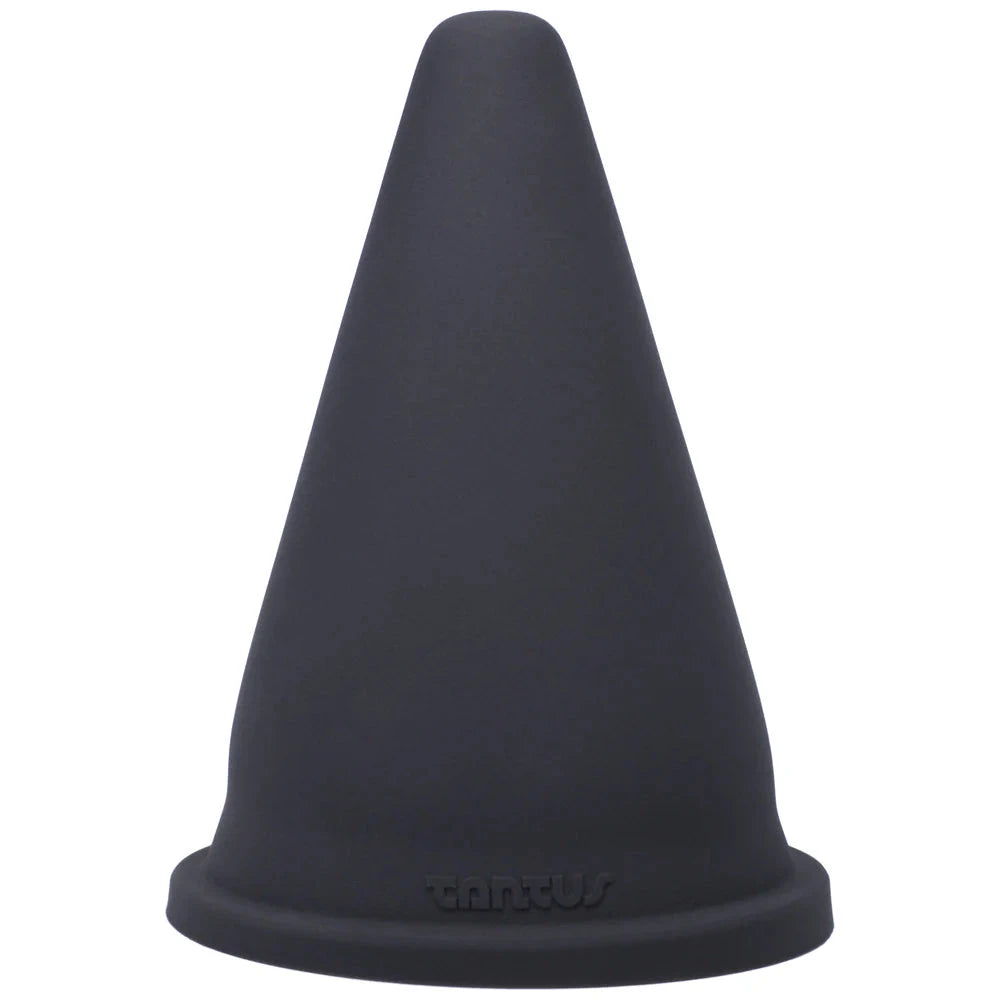 Tantus Cone Squat Dildo Onyx (Box) by Anal Toys & Stimulators