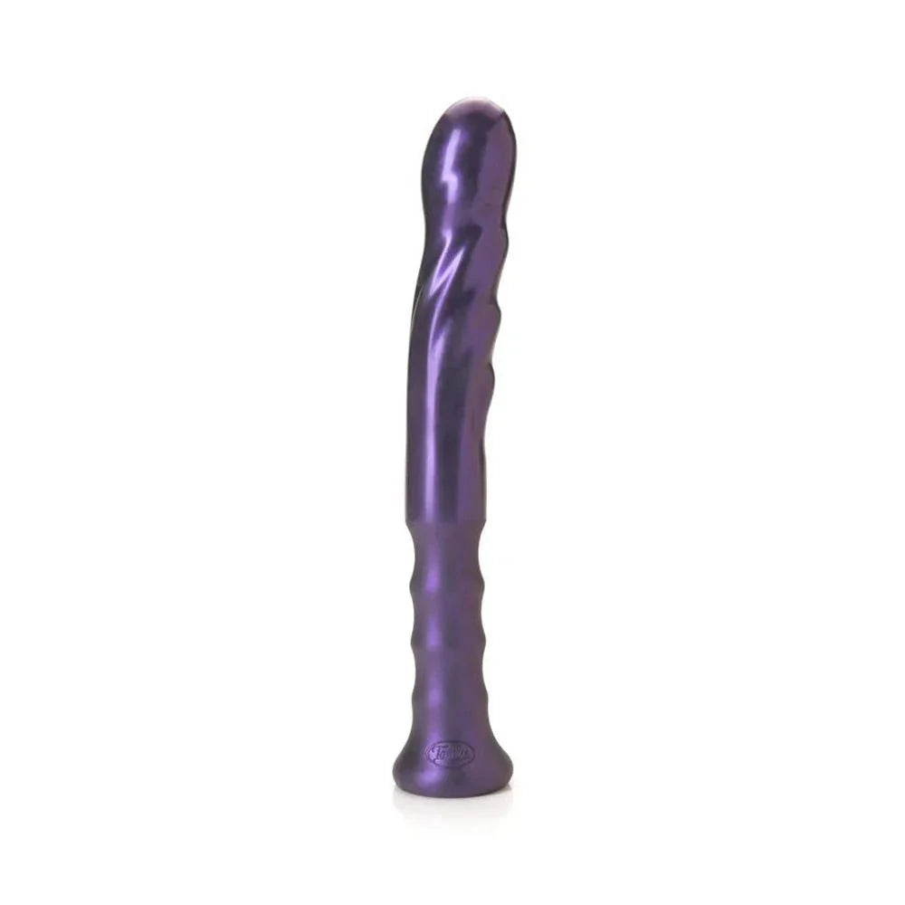 Tantus Goddess Handle Dildo in amethyst with ergonomic grip and smooth silicone texture for enhanced pleasure